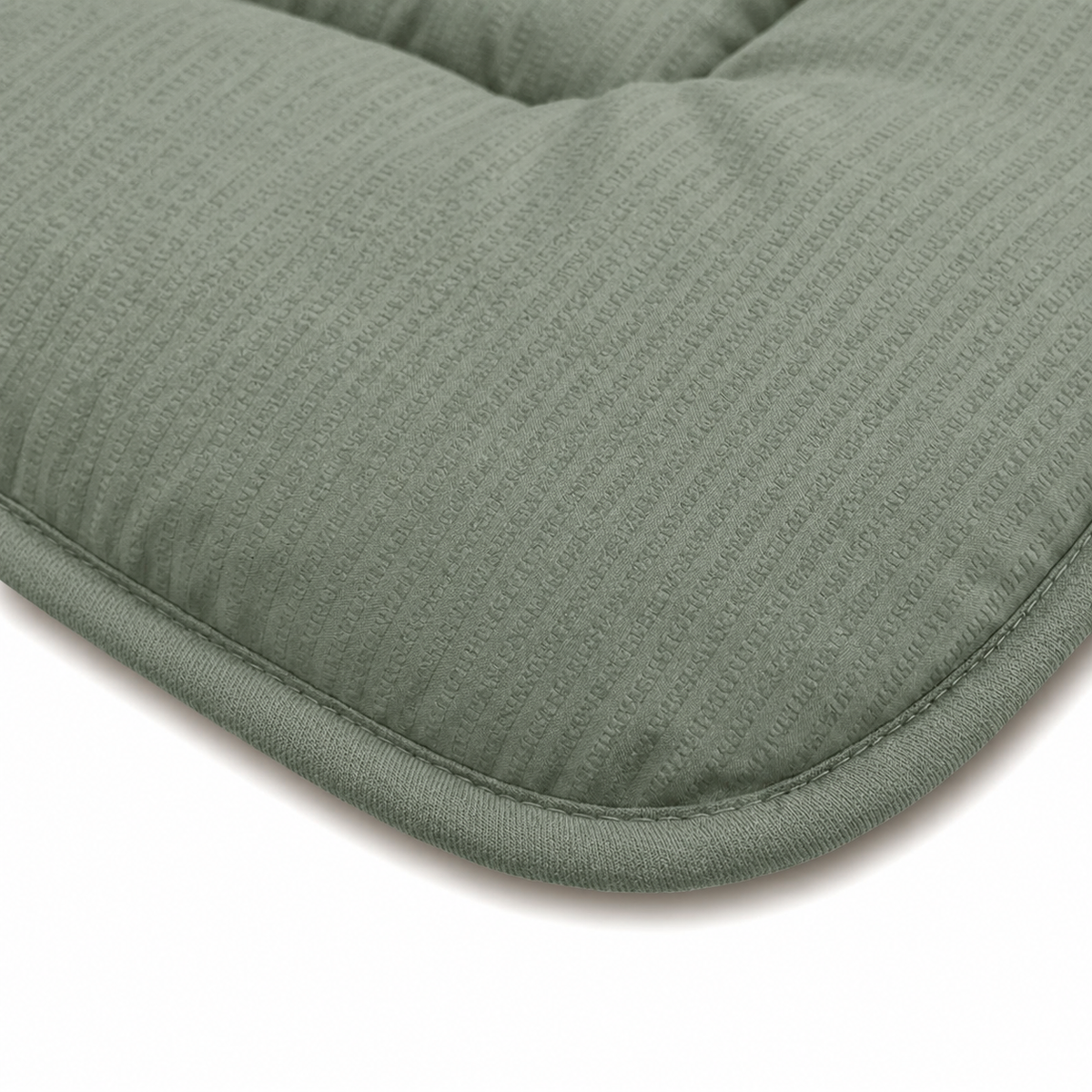 Zelesta Comfort Structure Seersucker Dekbed - Donkergroen & Groen