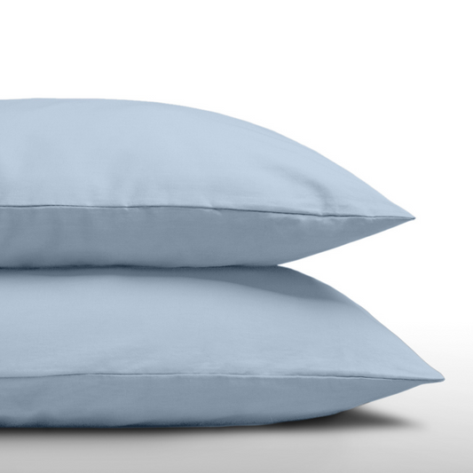Zelesta Everyday Uni Kussensloop Set Van 2 - Lichtblauwgrijs