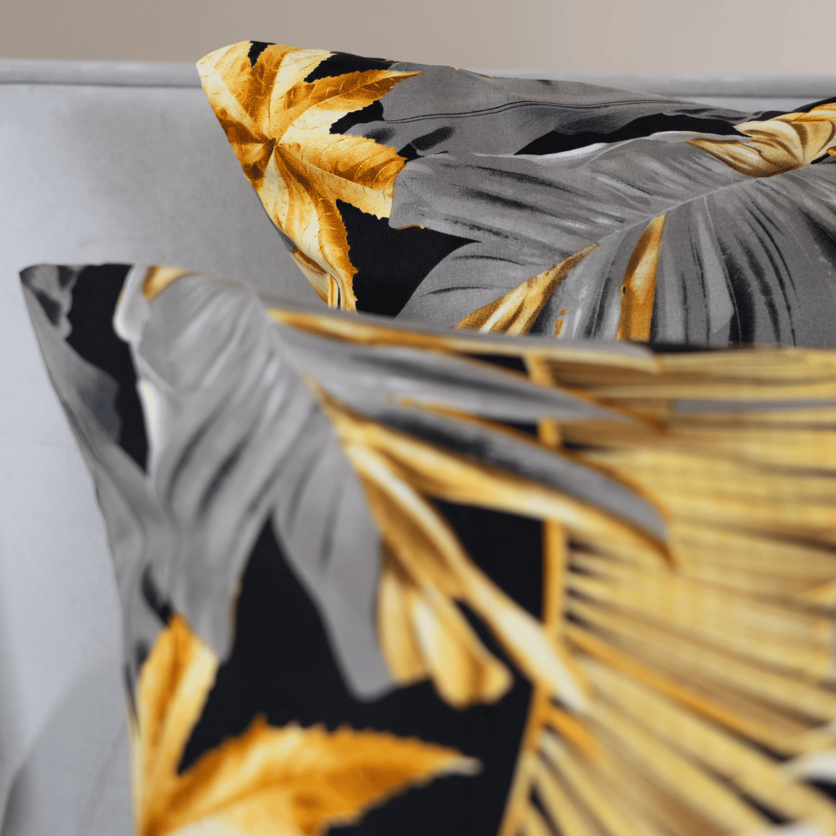 Zelesta Comfort Design Kussensloop Set Van 2 - Golden Leaves