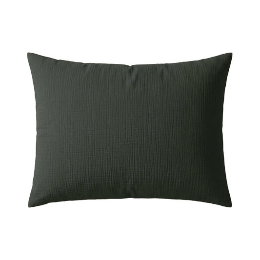 Zelesta Deluxe katoenen mousseline kussensloop set van 2 - groen