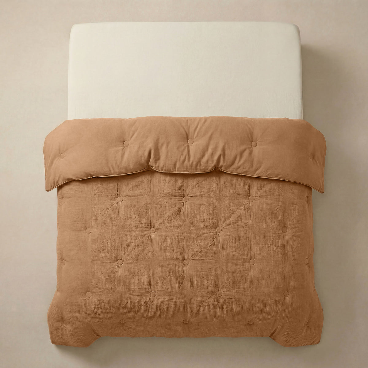 Zelesta Deluxe katoenen mousseline dekbed - Terra