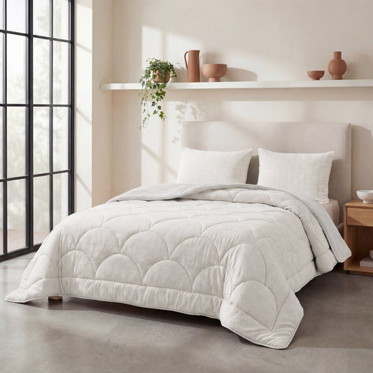 Zelesta Special Flanellen Luxe Dekbed - Crème