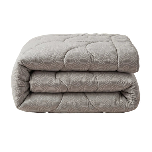 Zelesta Special Flanellen Luxe Dekbed - Taupe & Grijs