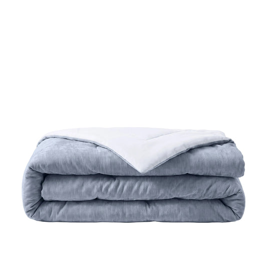 Zelesta Special Kids Chenille Dekbed - IJsblauw