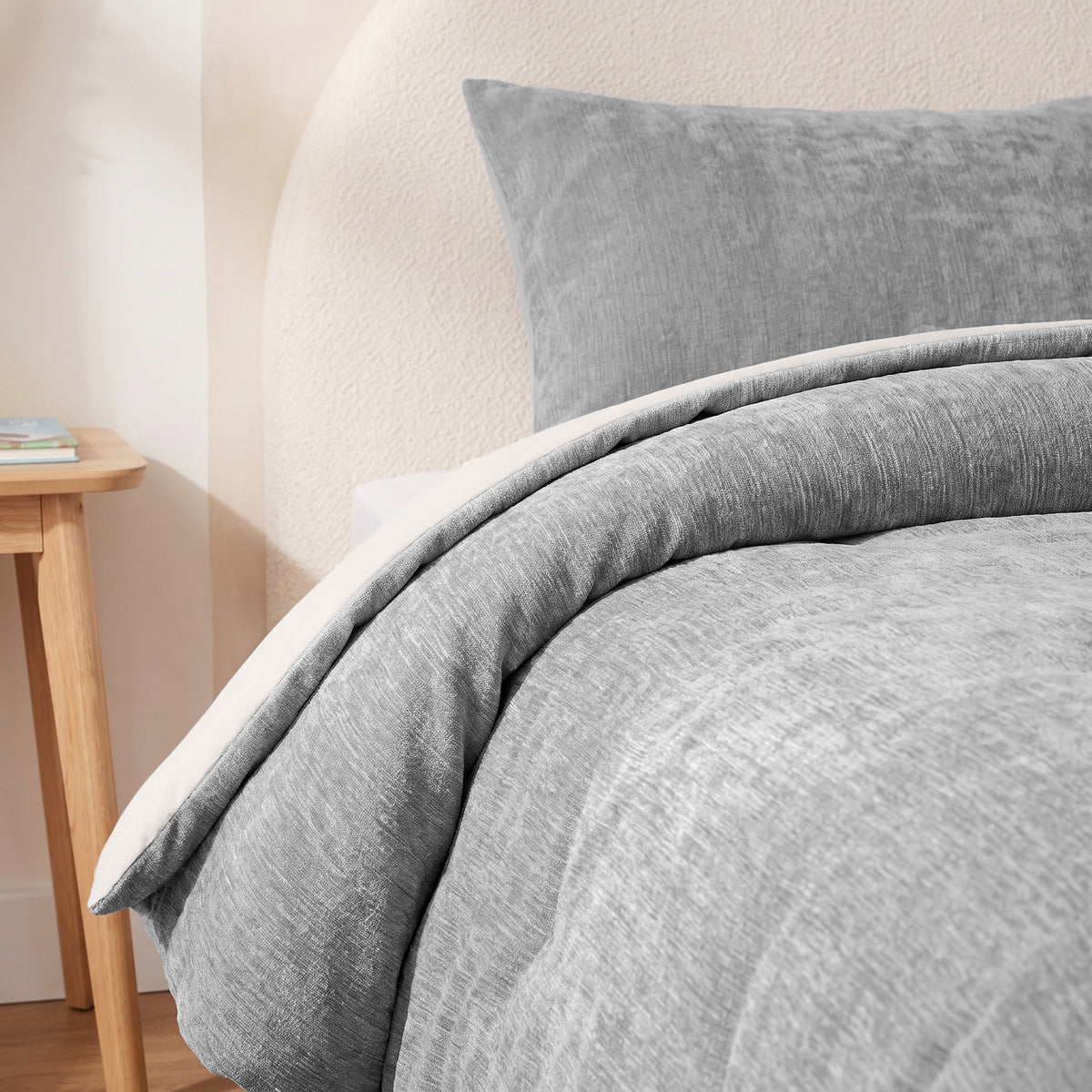 Zelesta Special Kids Chenille Dekbed - Donkergrijs