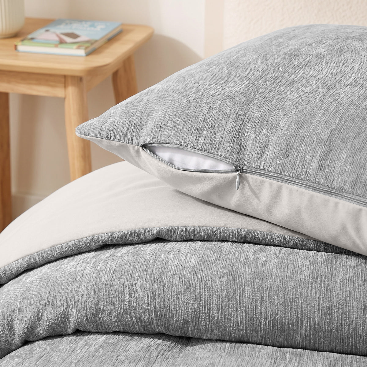 Zelesta Special Kids Chenille Dekbed - Donkergrijs