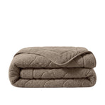 Zelesta Special Teddy Chenille Duvet - Dark Taupe