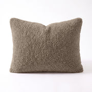 Zelesta Special Teddy Chenille Pillowcase Set Of 2 - Dark Taupe