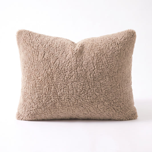 Zelesta Special Teddy Chenille Kussensloop Set Van 2 - Oudroze