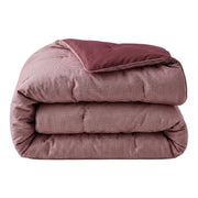 Zelesta Special Wafel Percal Dekbed - Bordeaux Mix
