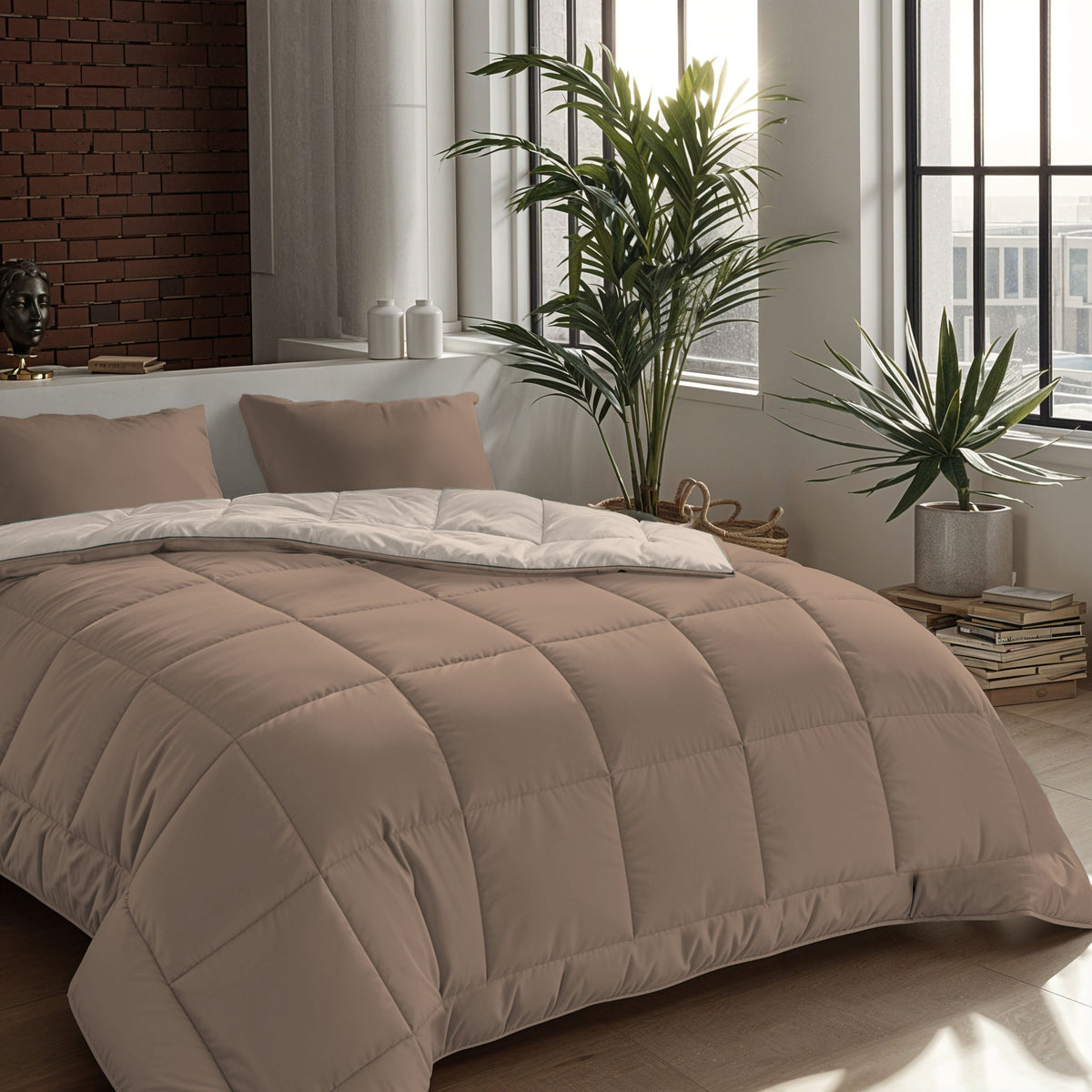 Zelesta Comfort Duo Dekbed - Terra & Zand