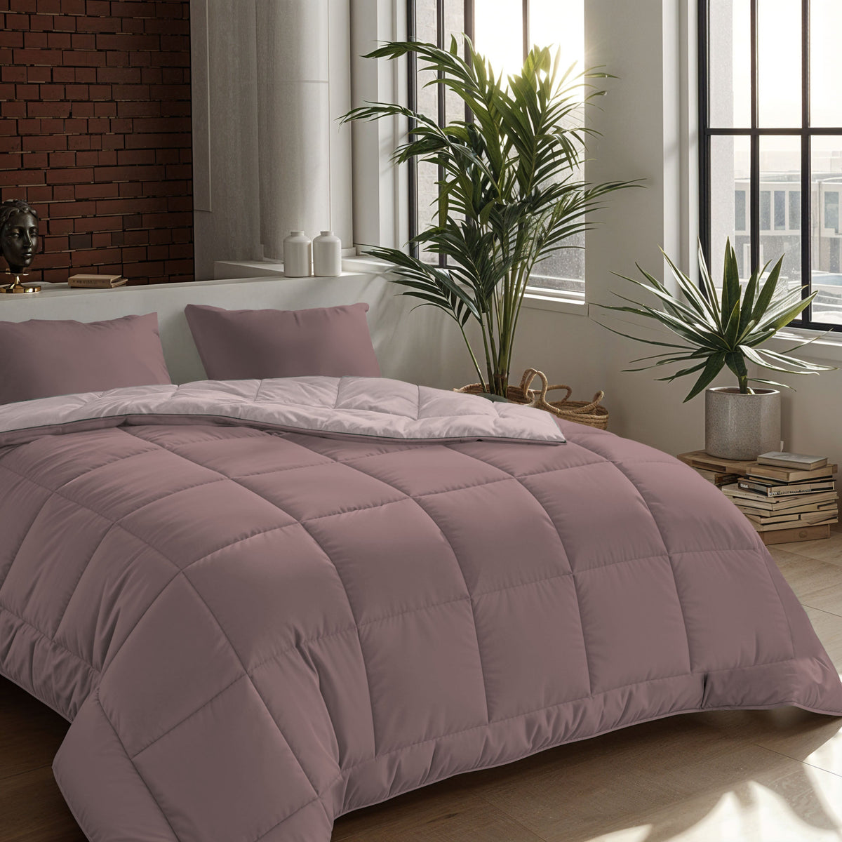 Zelesta Comfort Duo Dekbed - Dusty Pink & Lichtroze