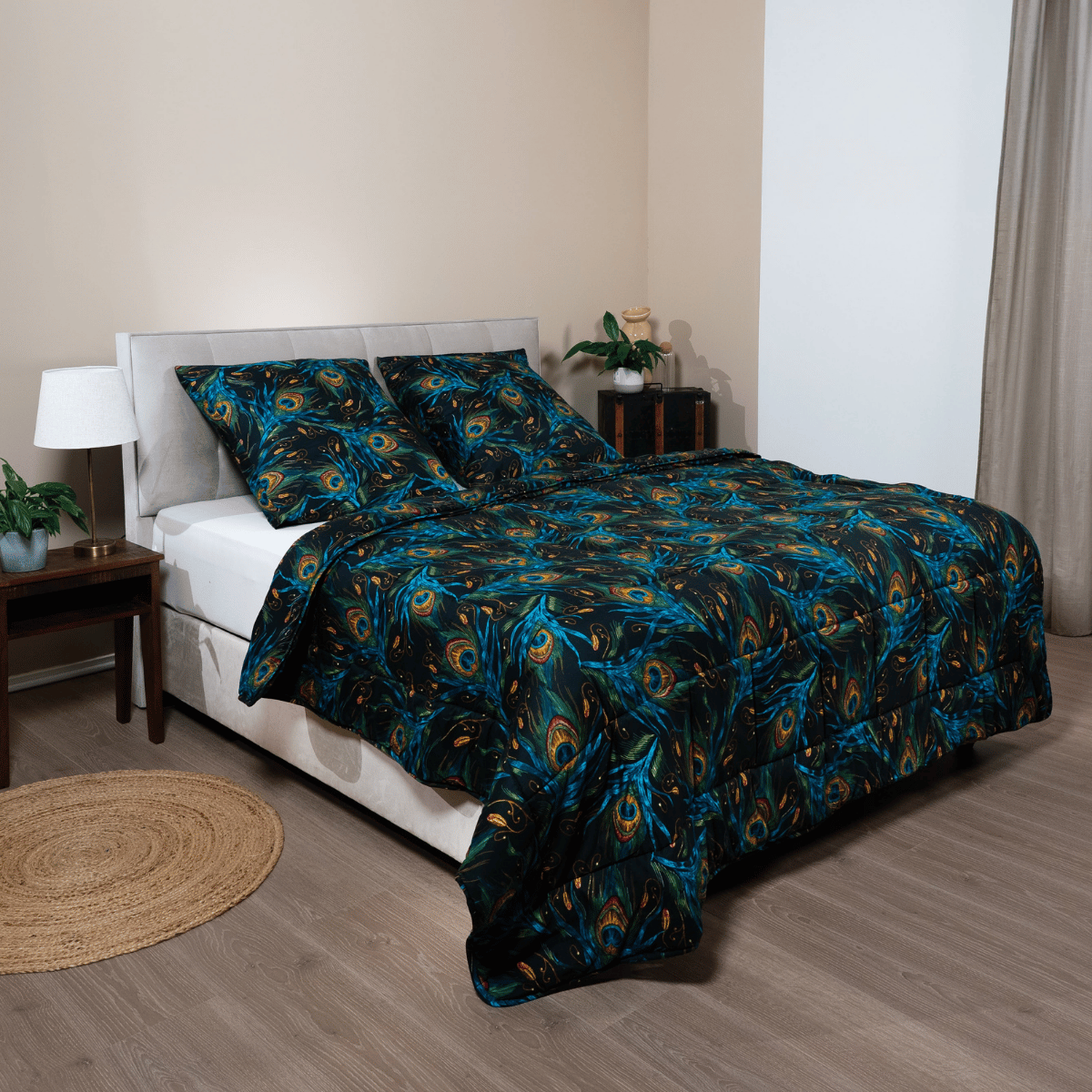 Zelesta Comfort Design Zomerdekbed - Peacock Feathers