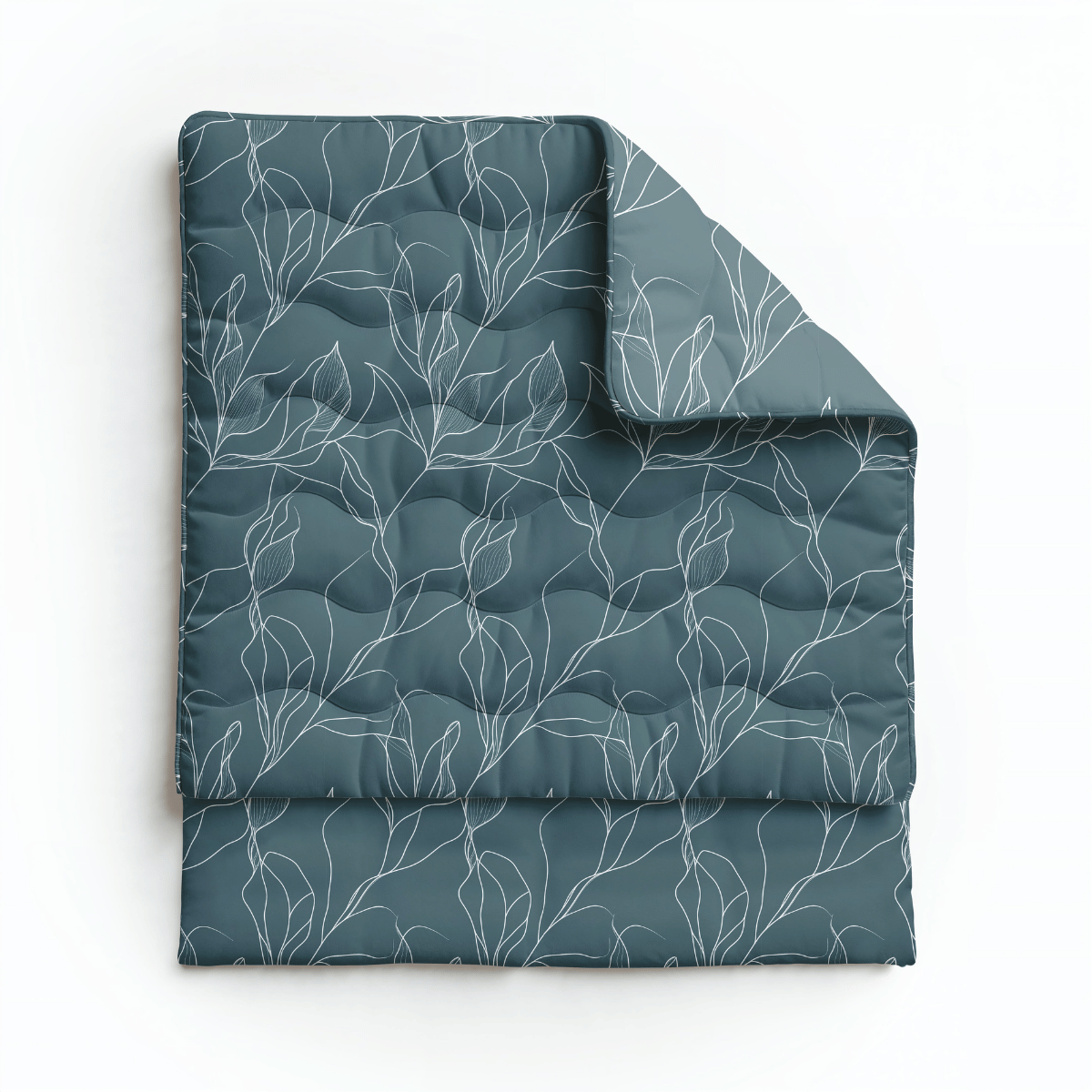 Zelesta Pure Design Katoenen Dekbed - White Leaves