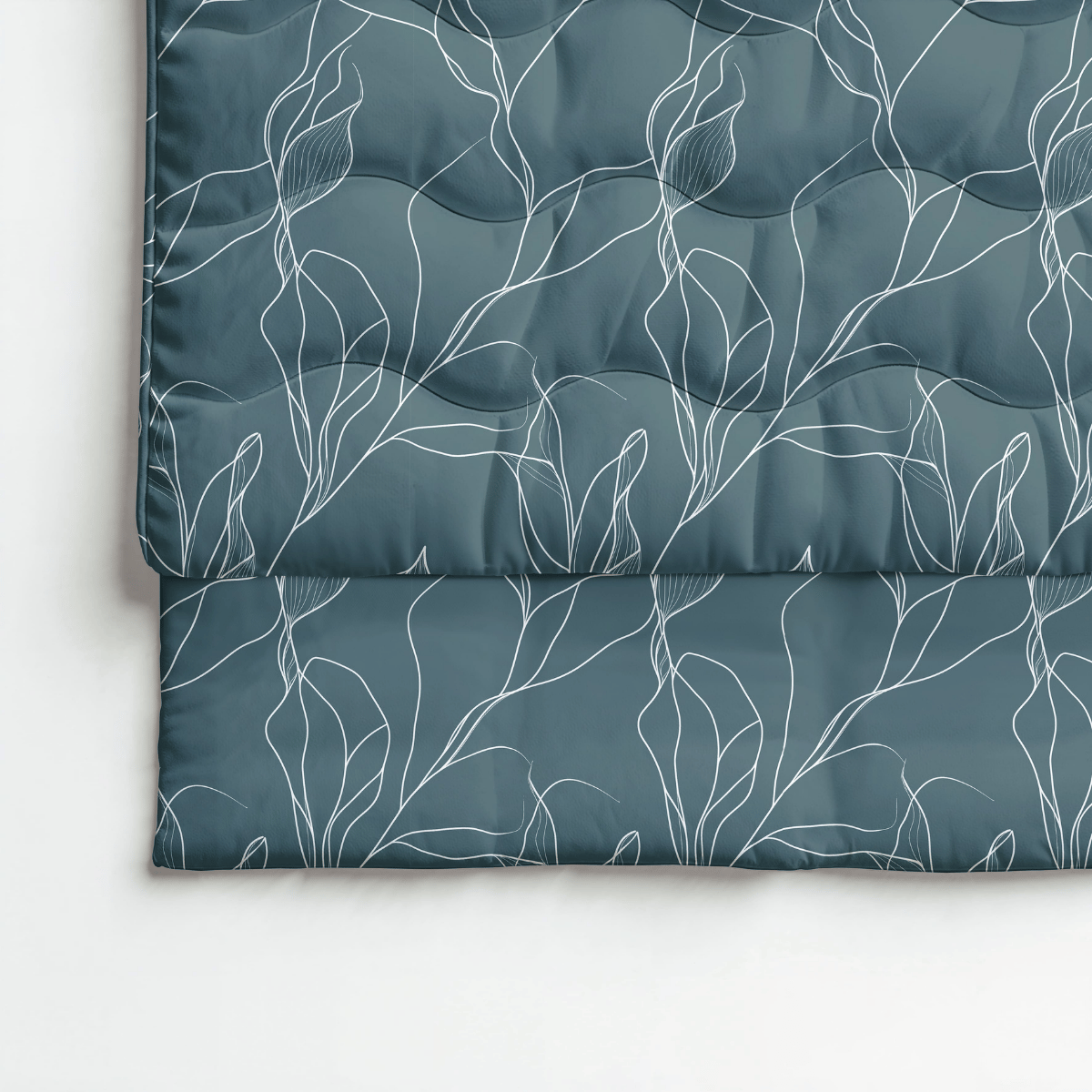 Zelesta Pure Design Katoenen Dekbed - White Leaves
