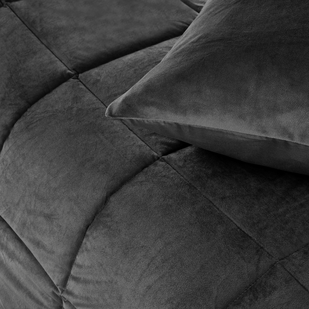 Zelesta Special Velvet Dekbed - Antraciet