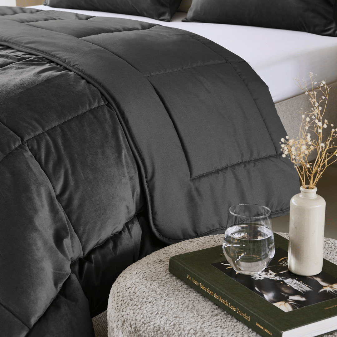 Zelesta Special Velvet Dekbed - Antraciet