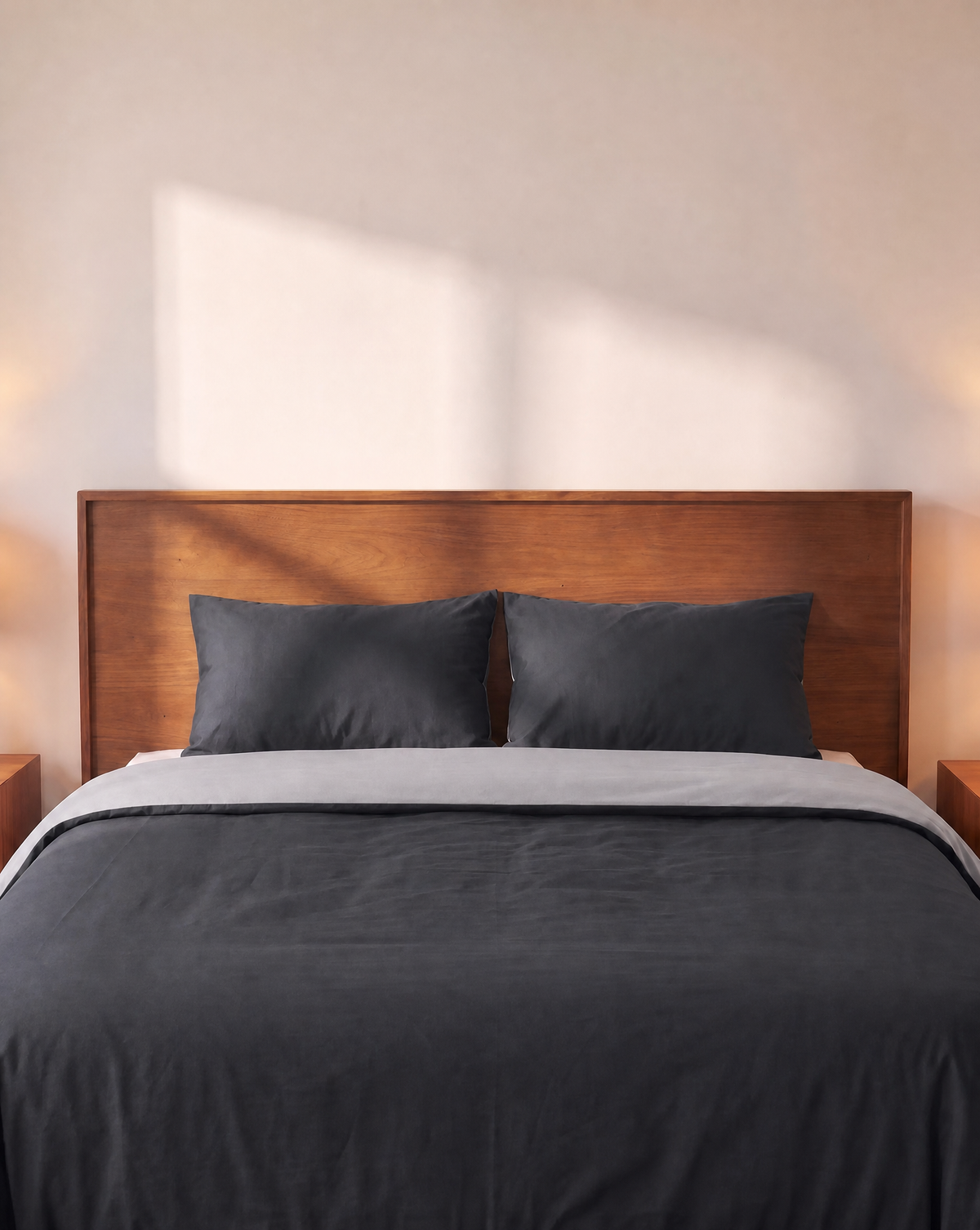 Zelesta Comfort Duo Naadloos Dekbed - Grijs & Antraciet