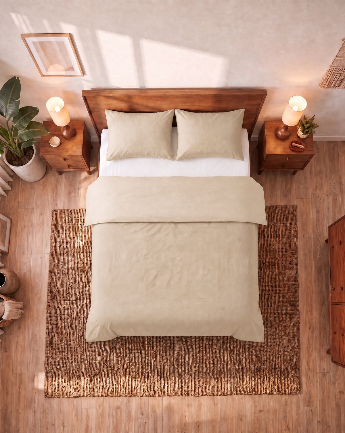 Zelesta Comfort Uni Naadloos Dekbed - Beige