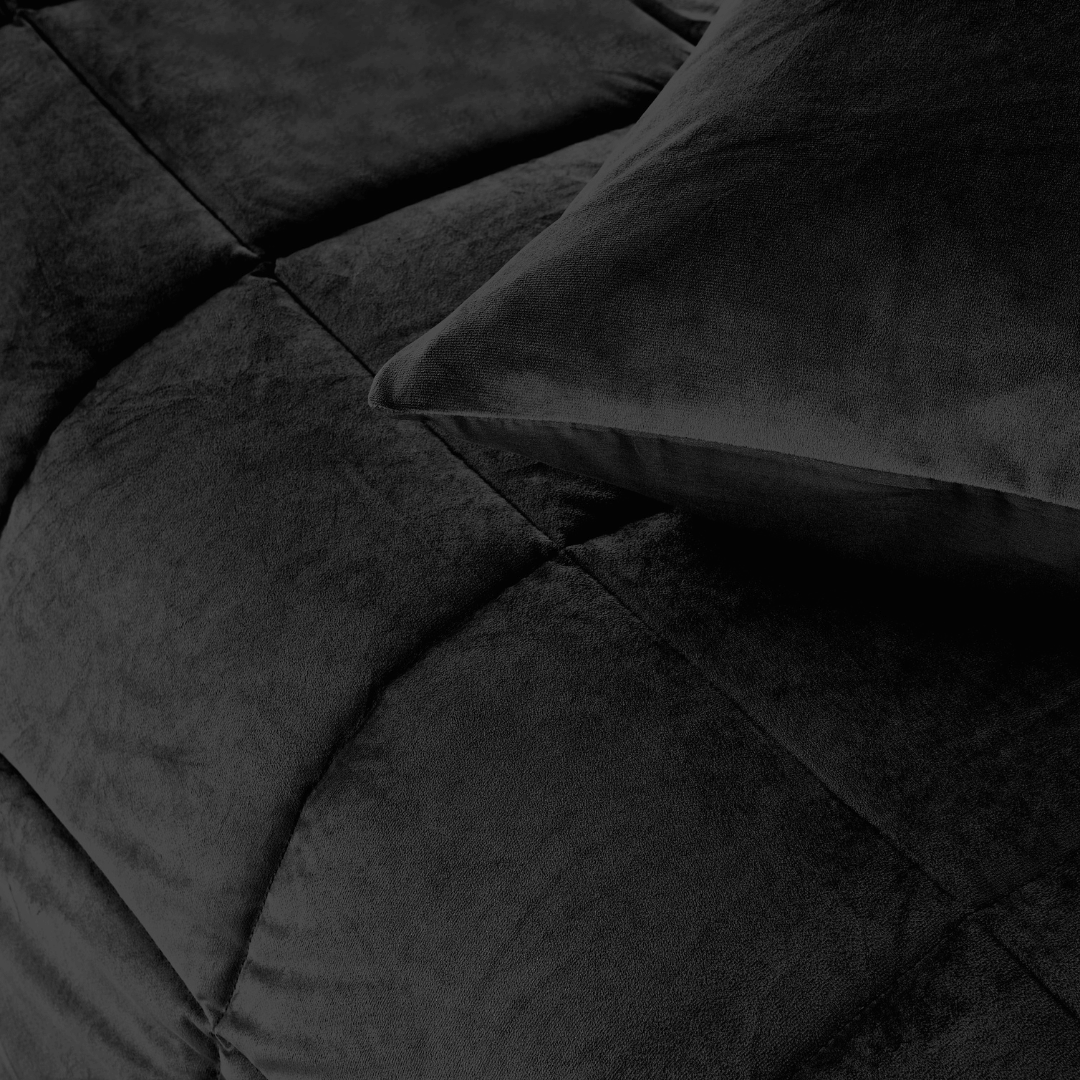 Zelesta Special Velvet Dekbed - Zwart