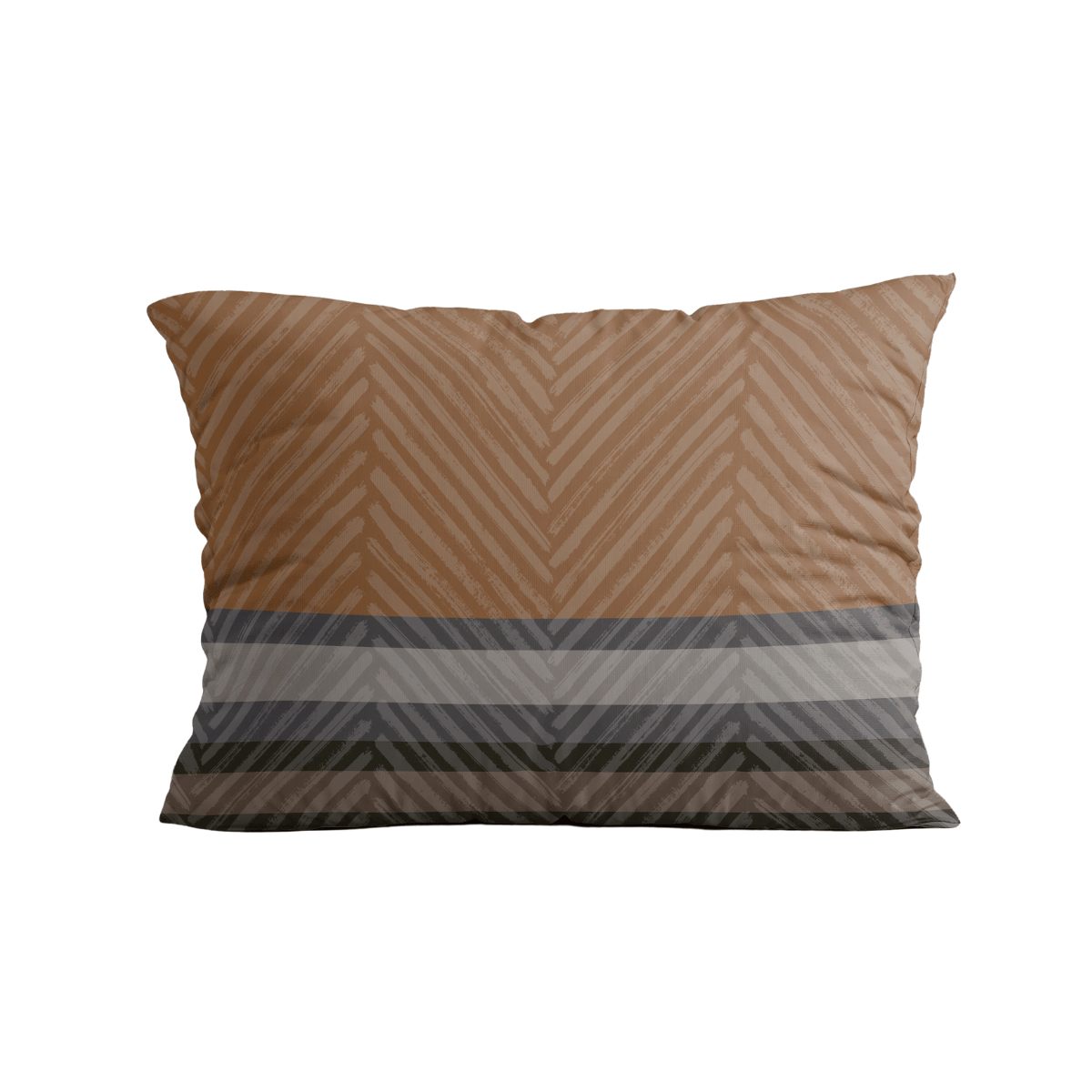 Zelesta Comfort Design Kussenslopen Set Van 2 - Brown Stripes