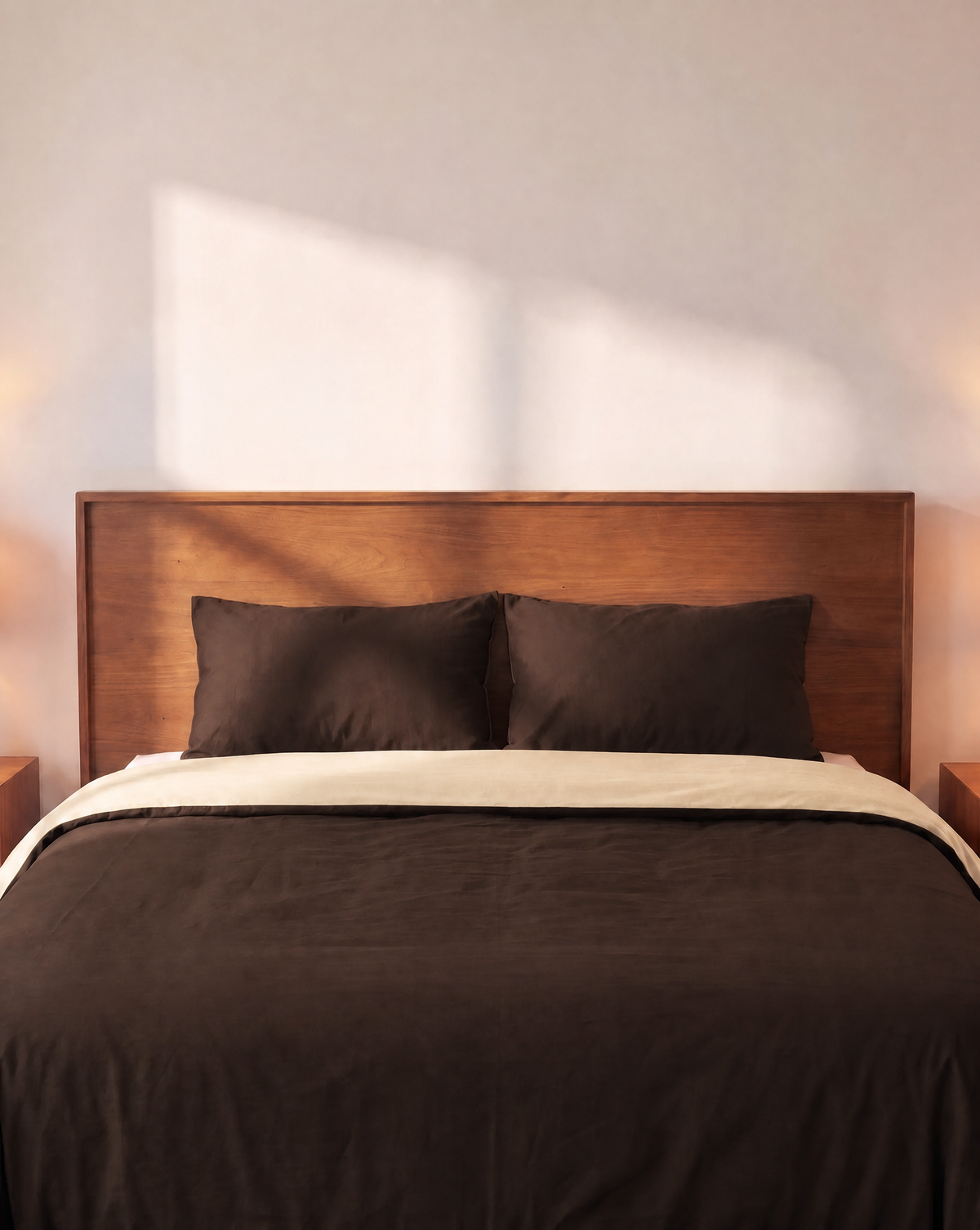 Zelesta Comfort Duo Naadloos Dekbed - Taupe & Bruin