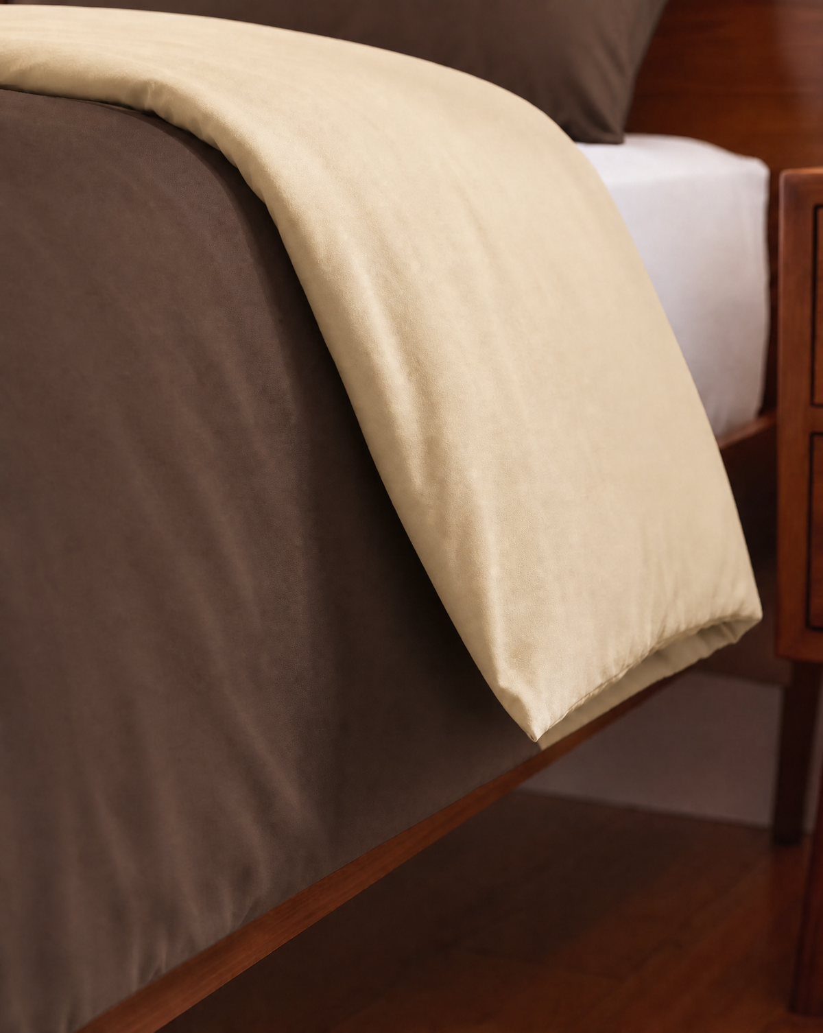 Zelesta Comfort Duo Naadloos Dekbed - Taupe & Bruin