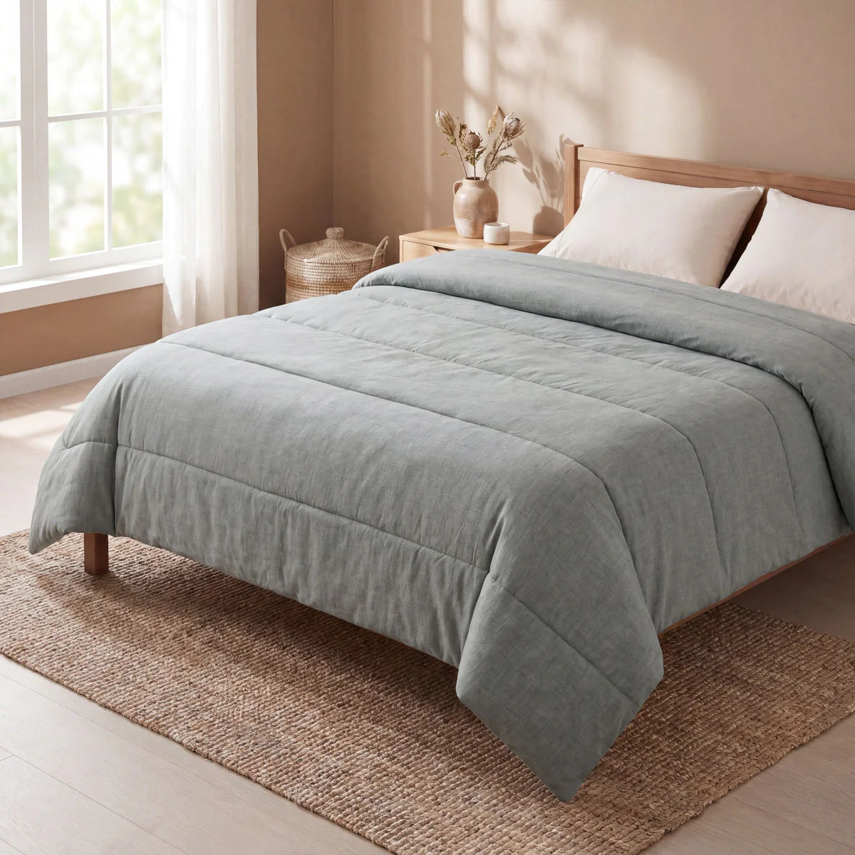 Zelesta Comfort Structure Dekbed - Groen