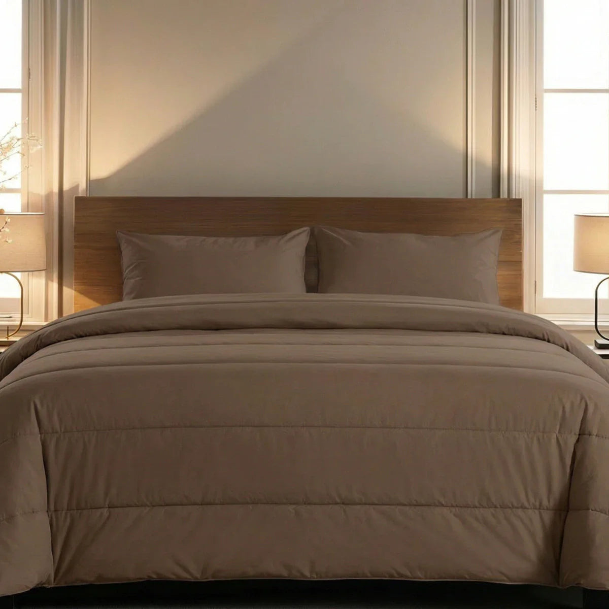 Zelesta Comfort Uni Dekbed - Mokka