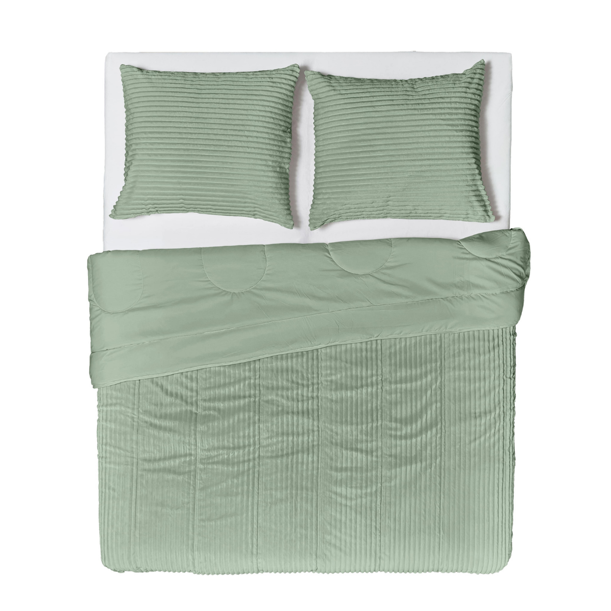 Zelesta Special Teddy Groove Dekbed - Groen