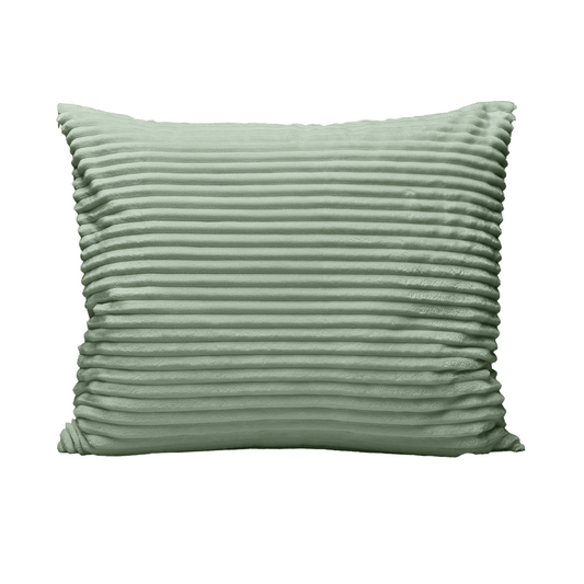 Zelesta Special Teddy Groove Kussensloop Set van 2 - Groen