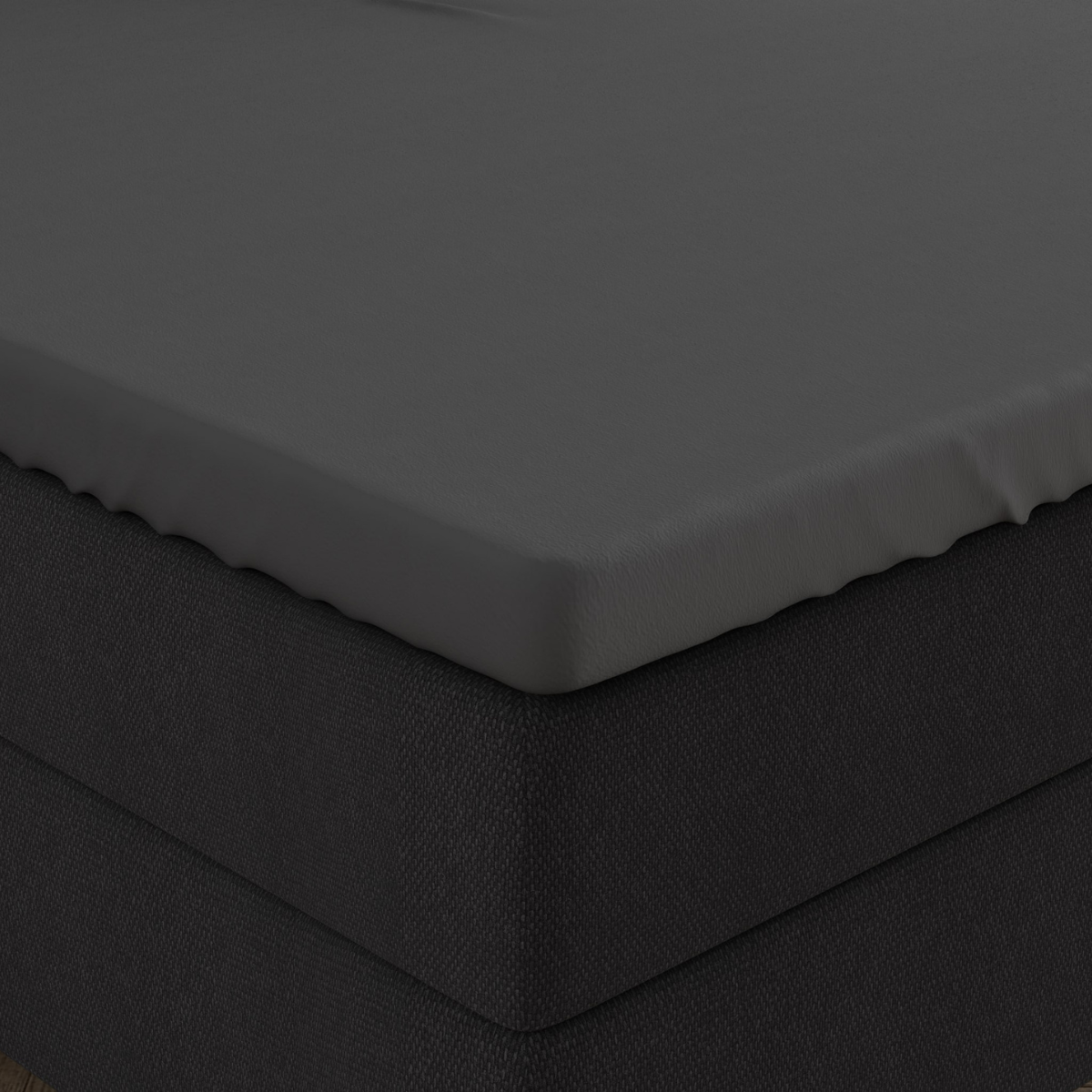 Zelesta Double Jersey Topper Fitted Sheet Grey image