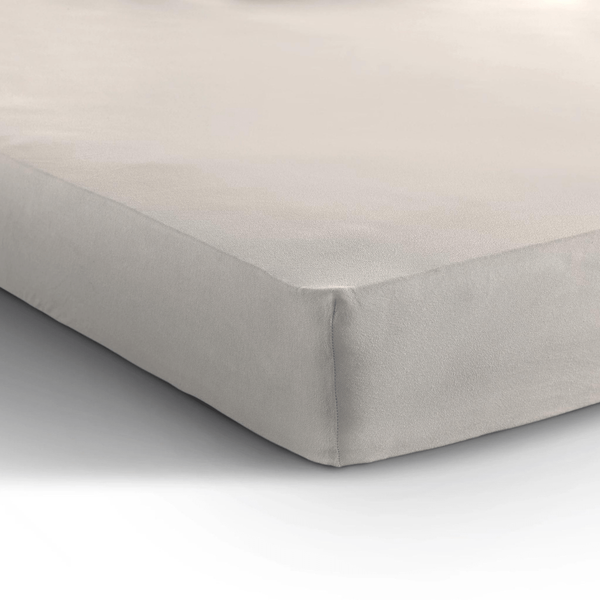 Zelesta Single Jersey Fitted Sheet Cream image