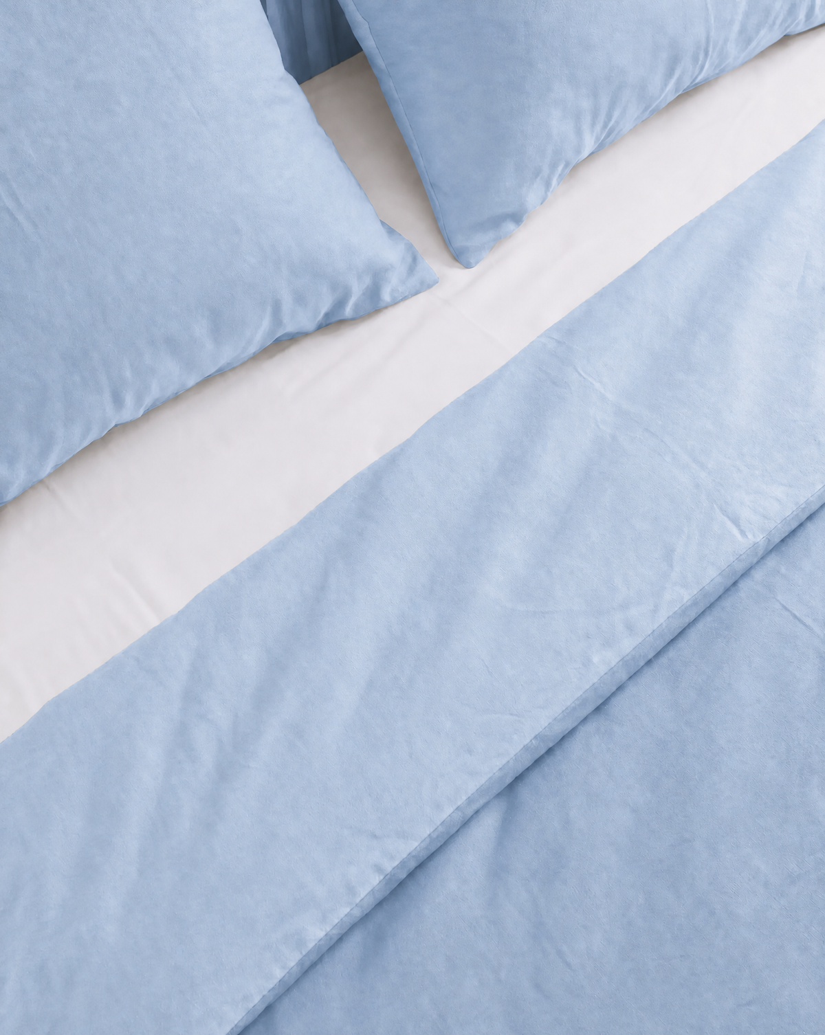 Zelesta Comfort Uni Naadloos Dekbed - Ijsblauw