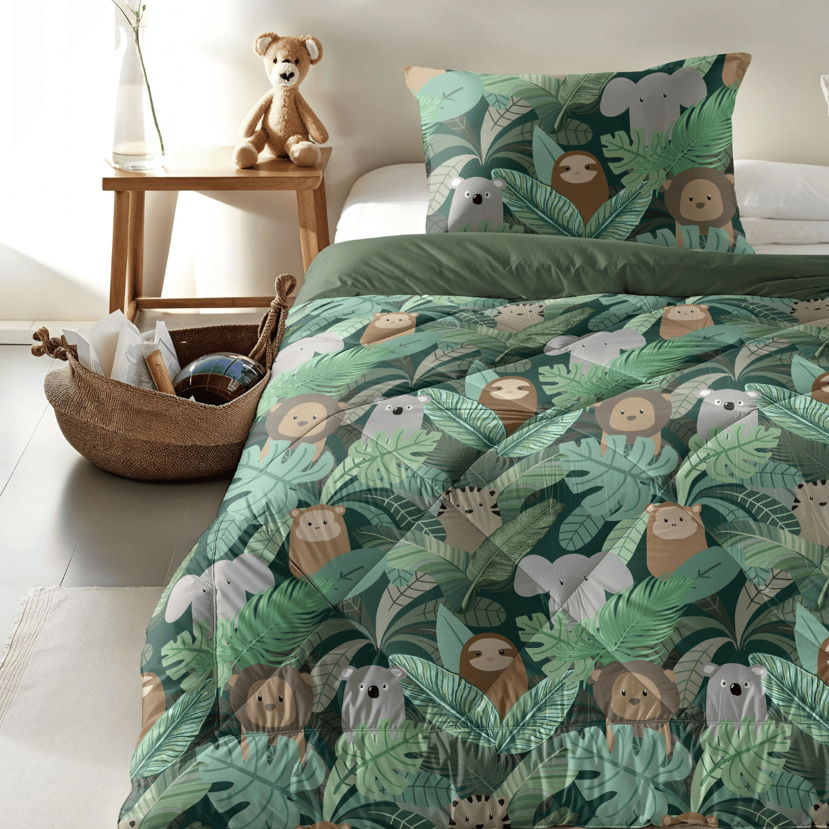 Zelesta Comfort Kids Dekbed - Jungle Fantasy