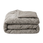 Zelesta Special Jersey Chenille Dekbed - Metaalgrijs
