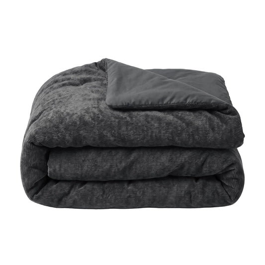 Zelesta Special Jersey Chenille Dekbed - Warmgrijs