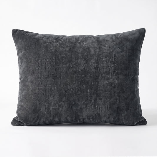 Zelesta Special Jersey Chenille Kussensloop Set van 2 - Warmgrijs