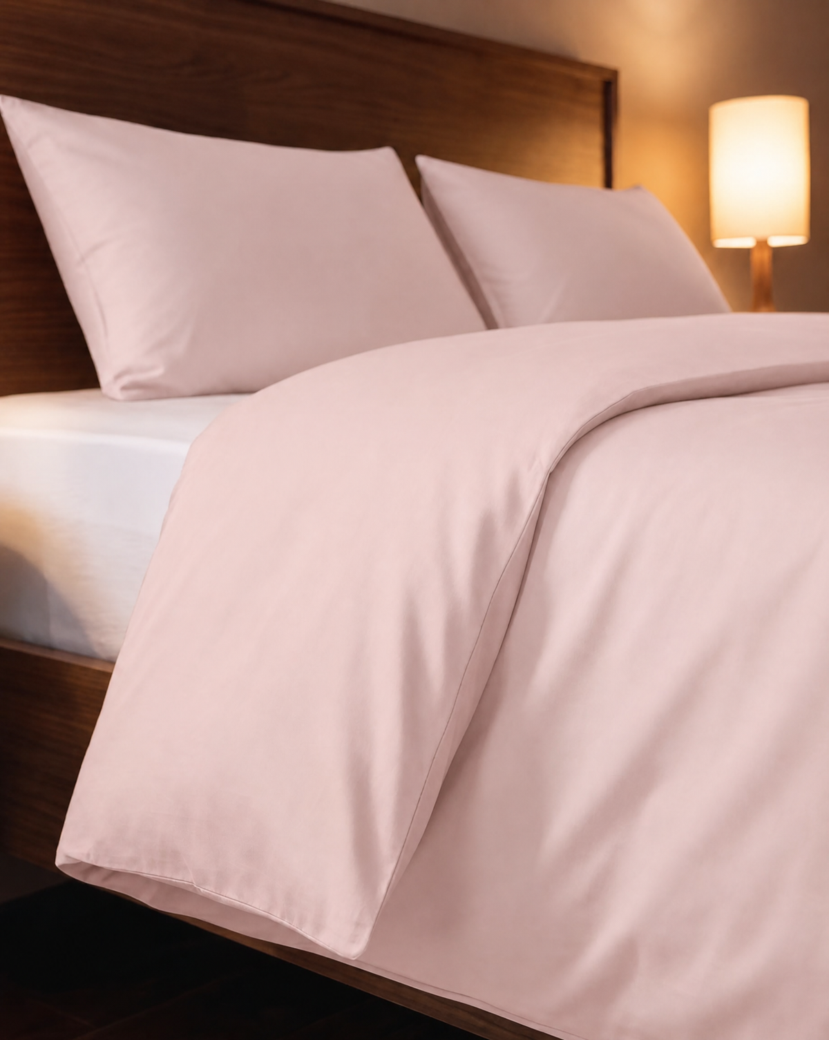 Zelesta Pure Uni Naadloos Katoenen Dekbed - Misty Rose
