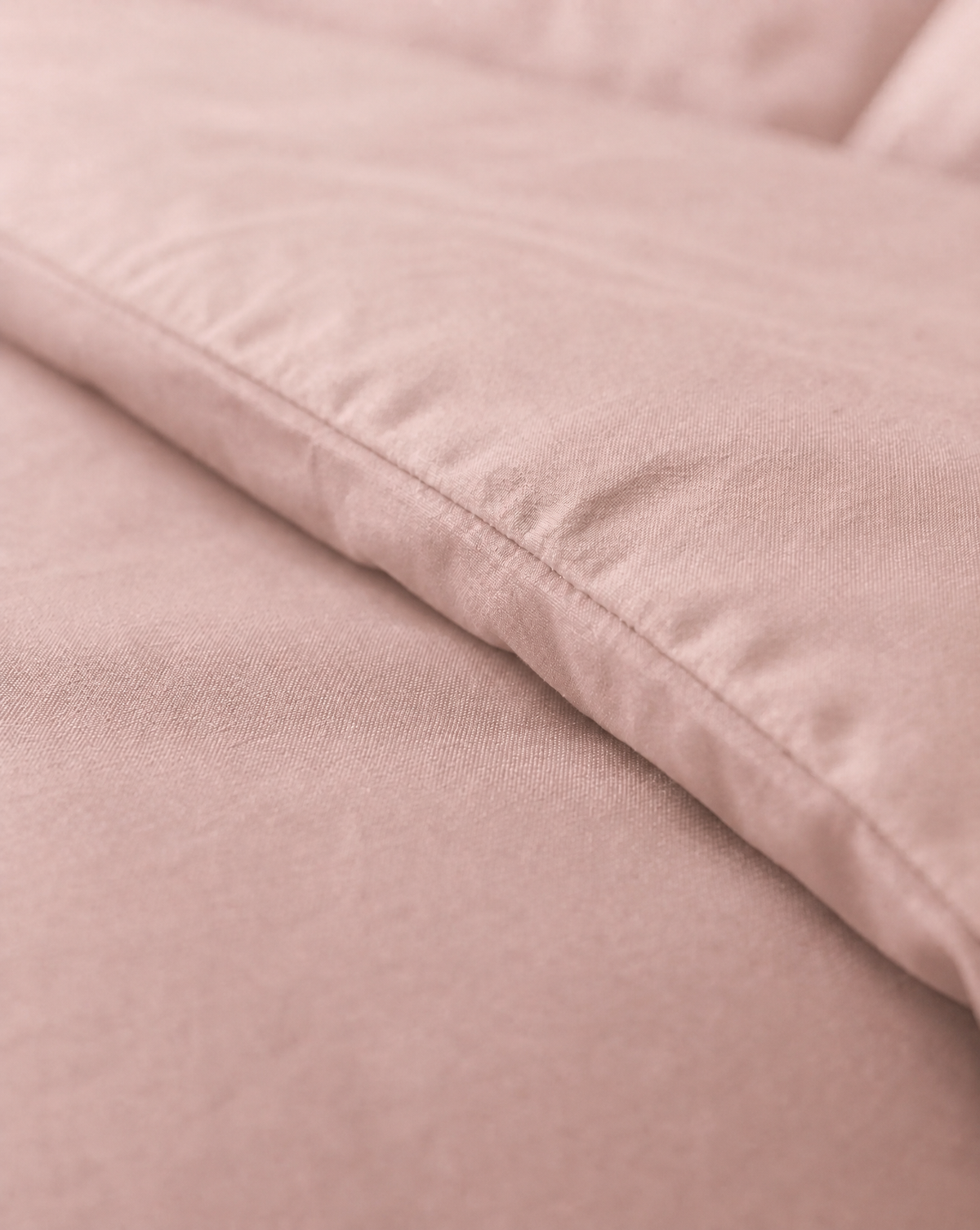 Zelesta Pure Uni Naadloos Katoenen Dekbed - Misty Rose
