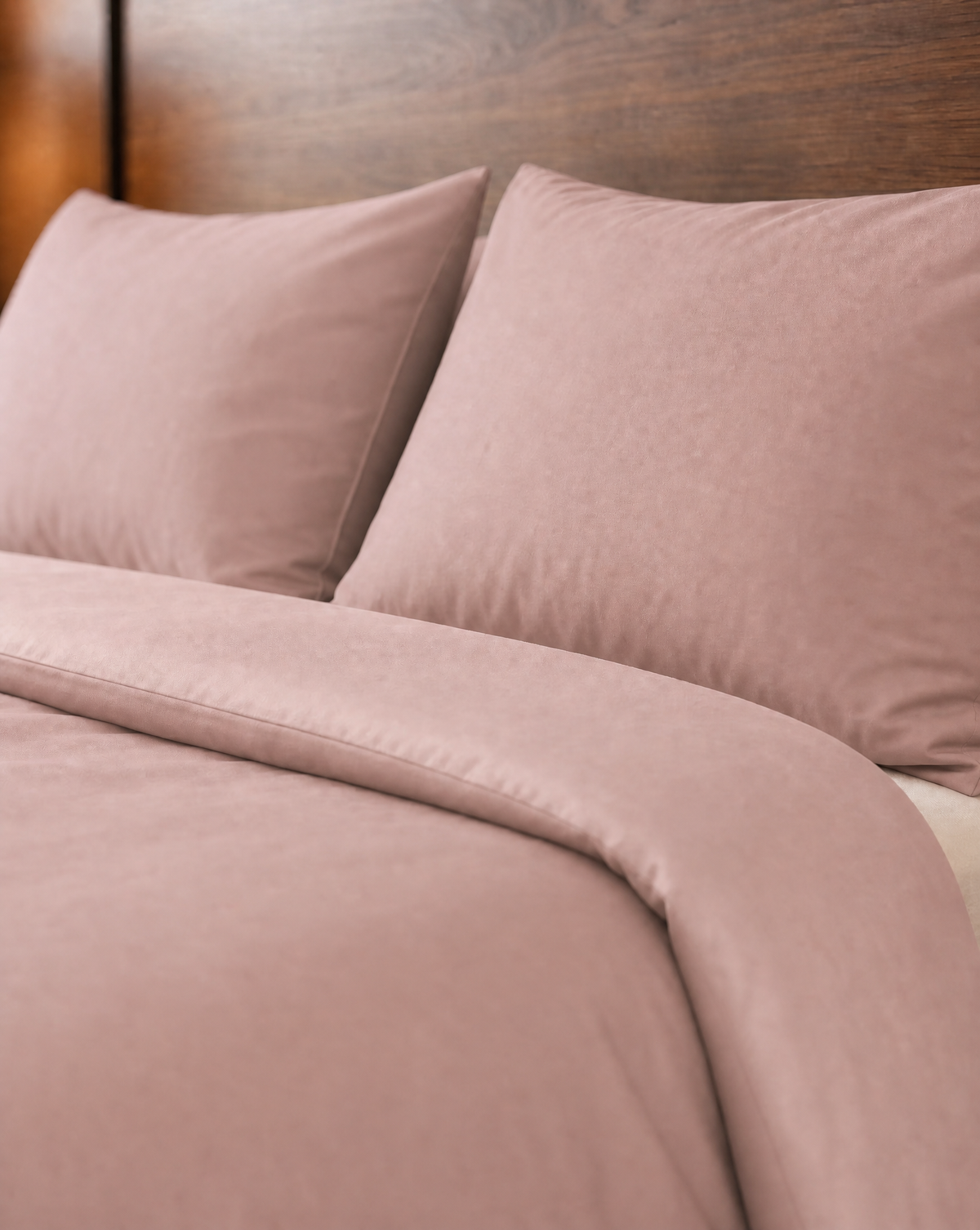 Zelesta Pure Uni Naadloos Katoenen Dekbed - Misty Rose