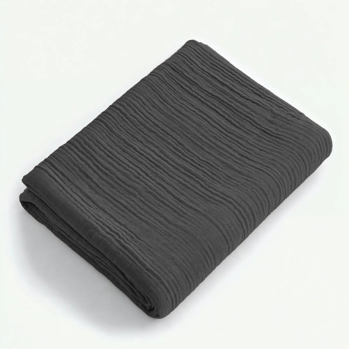 Zelesta Muslin Fitted Sheet - Anthracite image