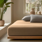 Zelesta Muslin Fitted Sheet - Taupe image