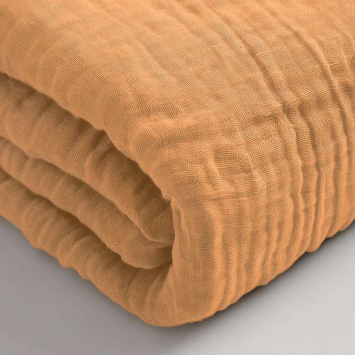 Zelesta Muslin Fitted Sheet - Terra image