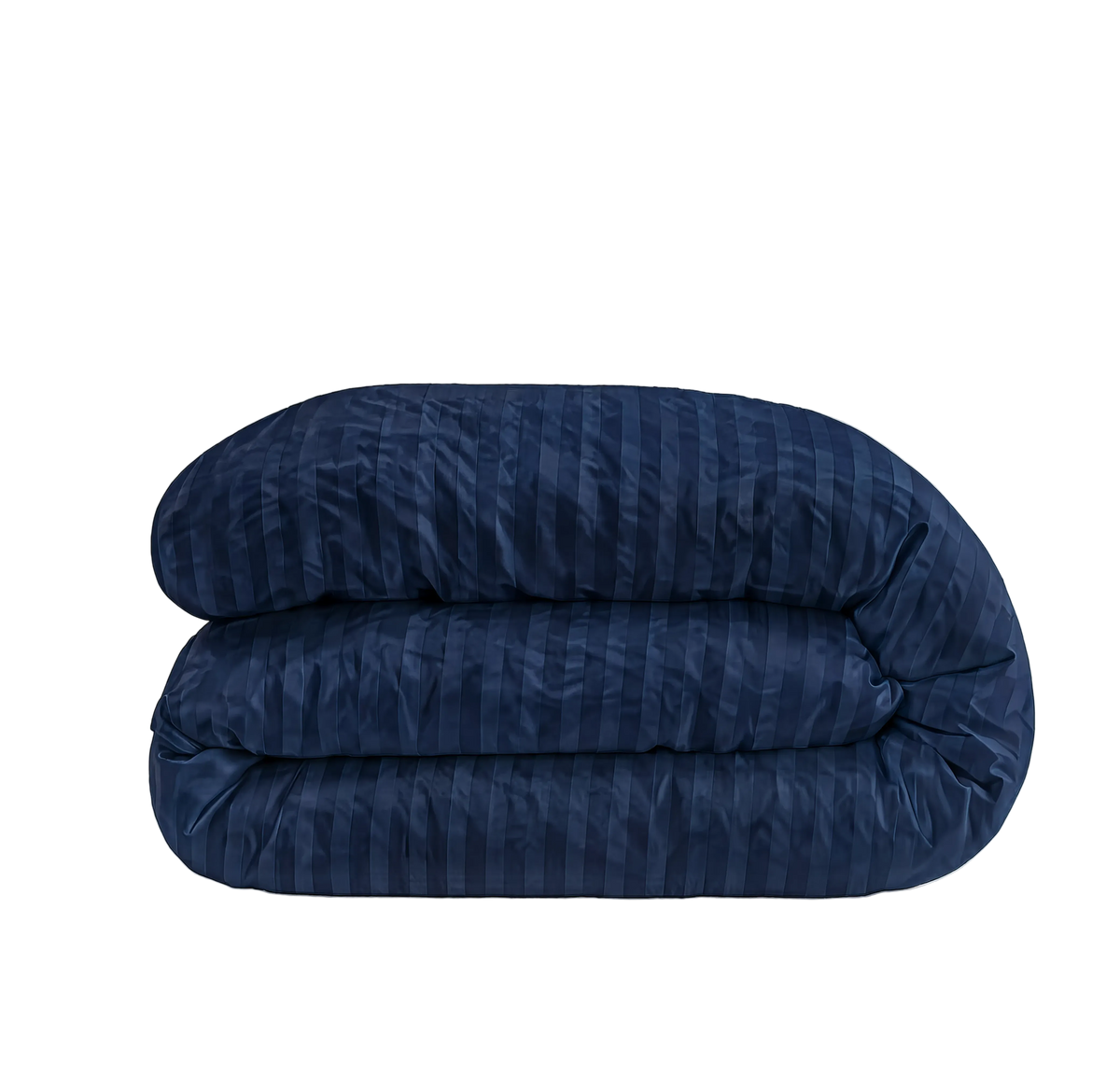 Zelesta Deluxe Hotel Stripe Satin Cotton Duvet - Blue