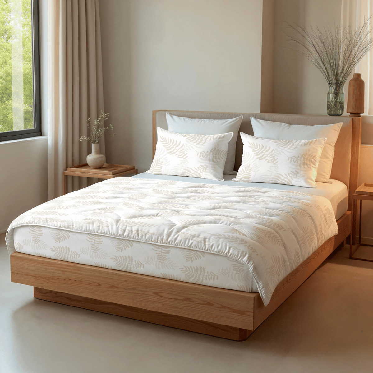 Zelesta Comfort Design Dekbed - Oak Leaves