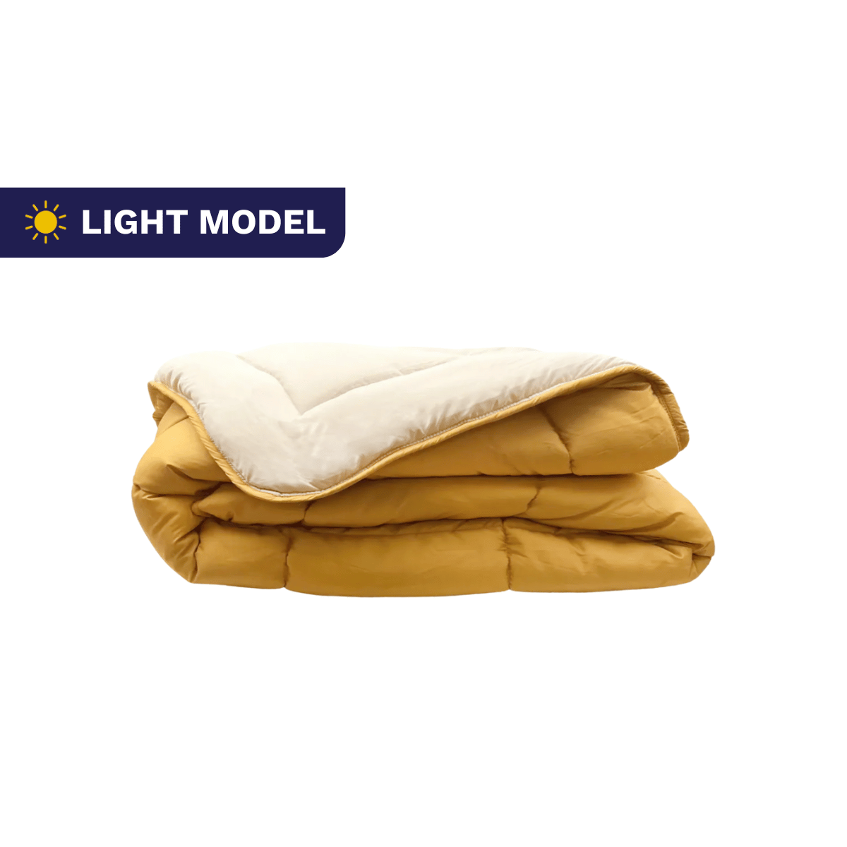 Zelesta Everyday Duo Zomerdekbed - Oker & Linnen