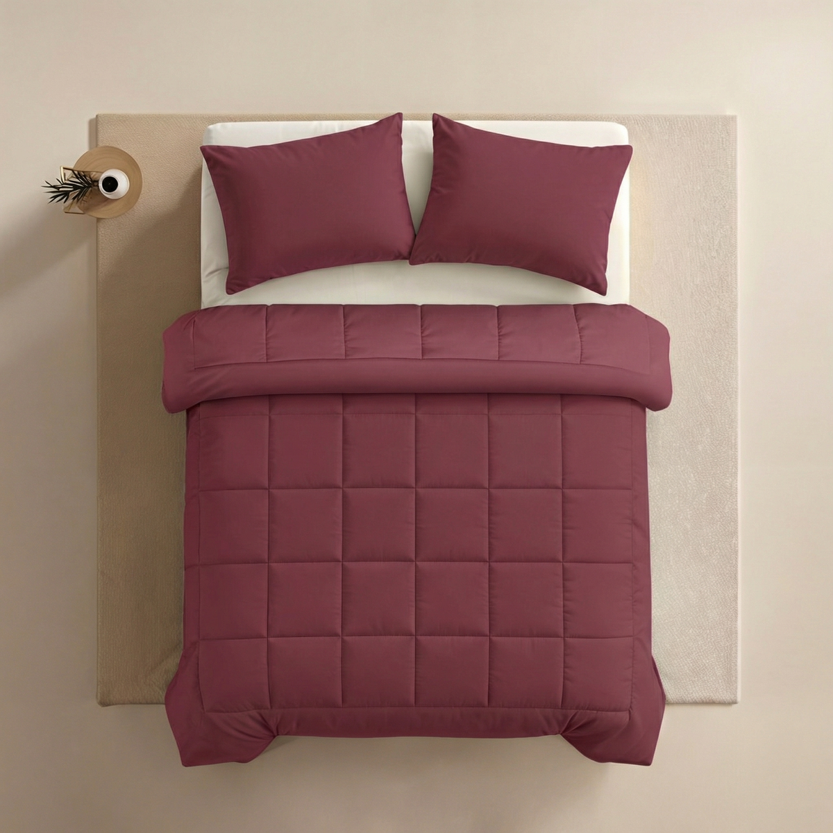 Zelesta Pure Uni 4-Season Cotton Duvet - Red