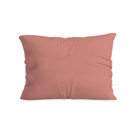 Zelesta Pure Duo Katoenen Kussensloop Set van 2 - Terracotta Roze