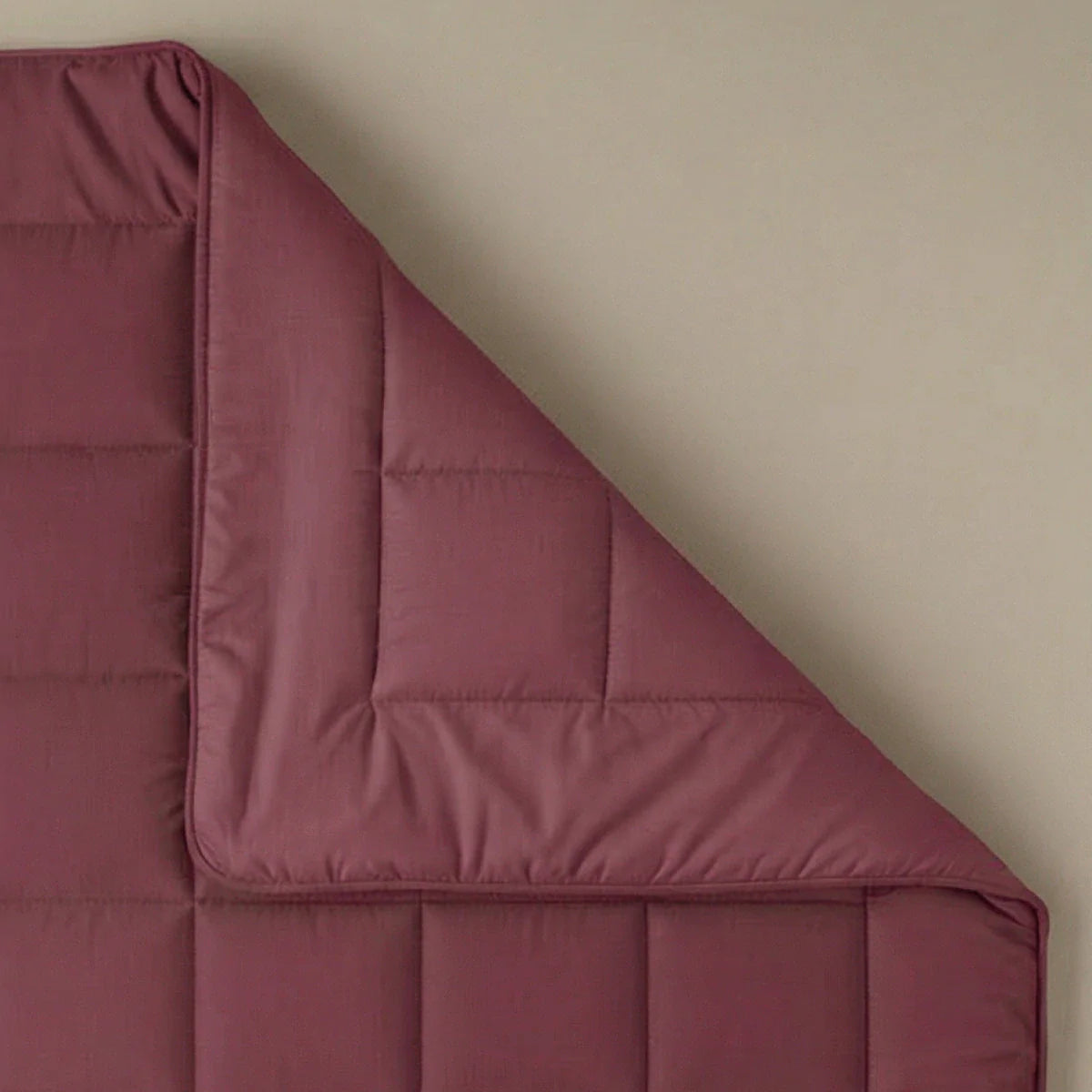 Zelesta Pure Uni Katoenen Dekbed - Bordeauxrood